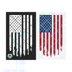 distressed usa flag svg | american flag svg | grunge flag svg | usa flag silhouette | distressed flag svg | 4th july svg | usa flag cut file