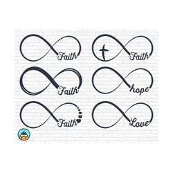 faith svg, faith love hope infinity sign svg, faith sign svg, christian sign svg, hope sign svg, faith quotes svg, religious sign svg