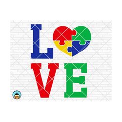 autism awareness love svg, autism puzzle svg, autism svg, autism heart svg, autism love svg, autism mom, cut files, cricut, silhouette, png