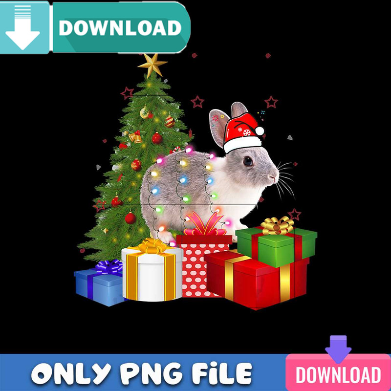 Santa Rabbit Png Best Files Design Download.jpg