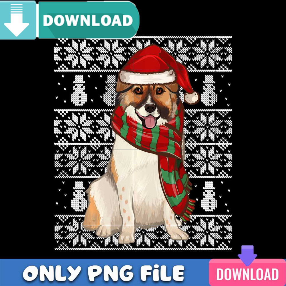 Icelandic Sheepdog Christmas Png Best Files Design Download.jpg