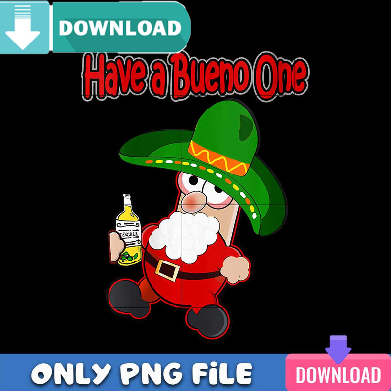 Mexican Santa PNG Perfect Files Sublimation Design Download.jpg