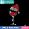 Red Wine Glass Christmas PNG Perfect Files Design Download.jpg
