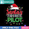 Santa Favorite Pilot PNG Perfect Sublimation Design Download.jpg