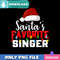 Santa Favorite Singer PNG Perfect Sublimation Design Download.jpg