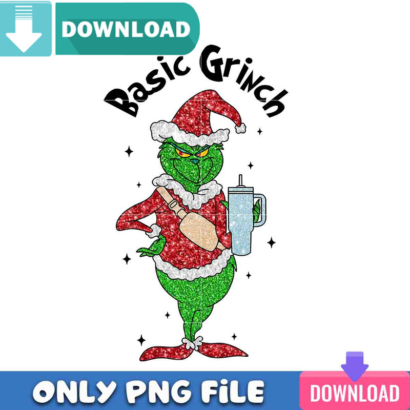Basic Grinch Red Christmas Png Best Files Design Download.jpg