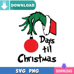 day til christmas svg best files for cricut svgtrending