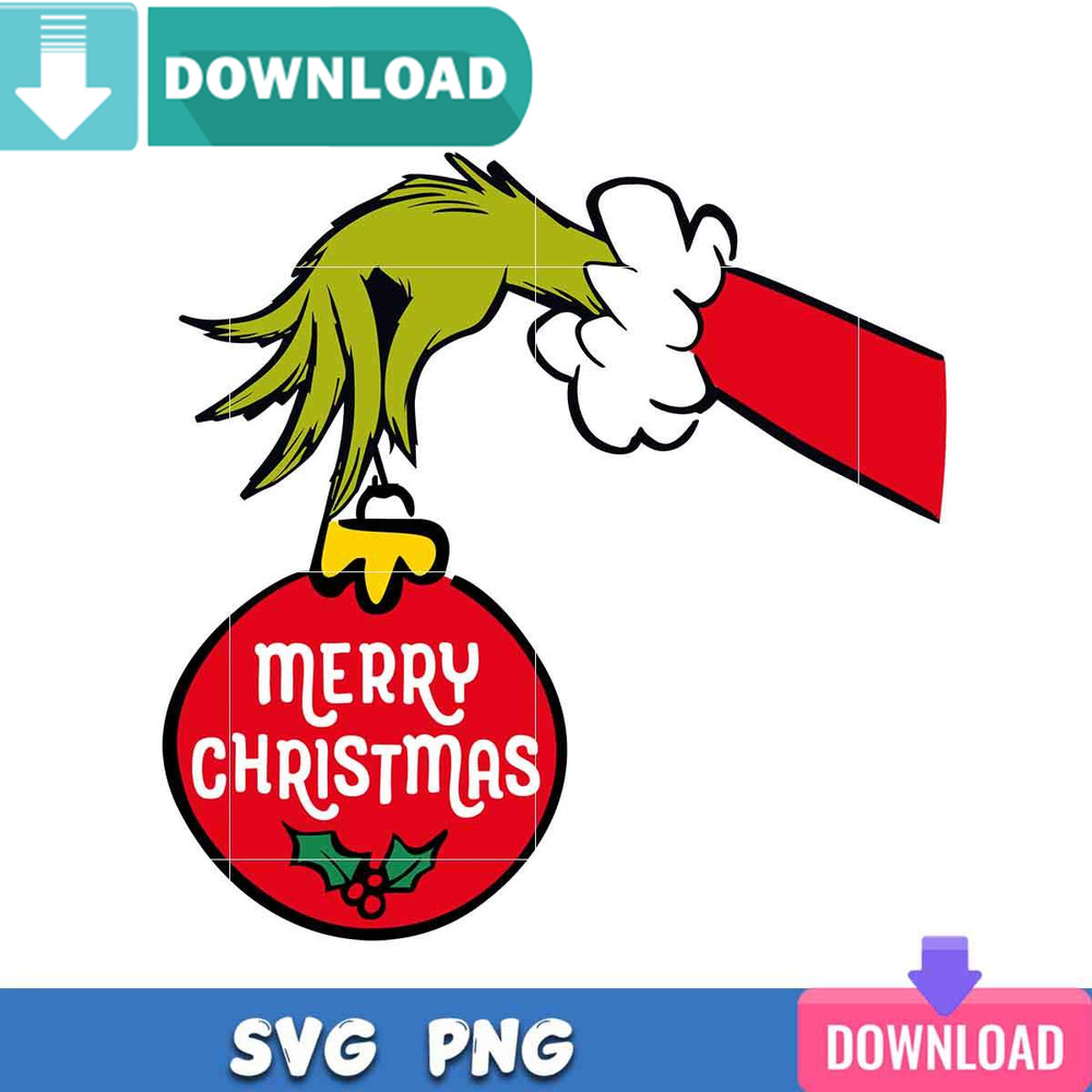 Grinch Merry Christmas SVG Best Files for Cricut Svgtrending.jpg