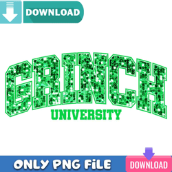 grinch university twinkle green png best files design