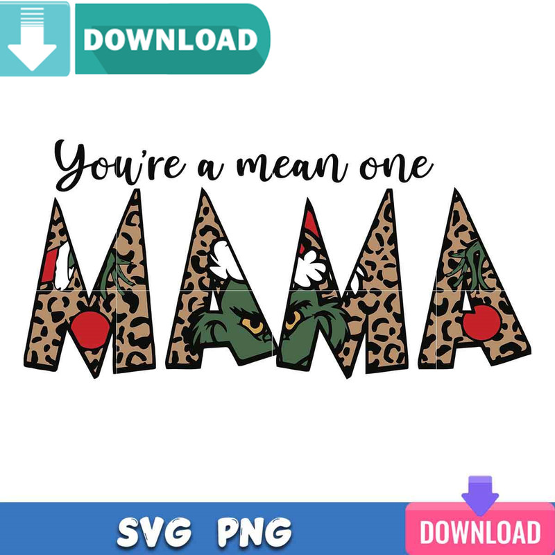 Mama Grinch SVG Best Files for Cricut Svgtrending.jpg