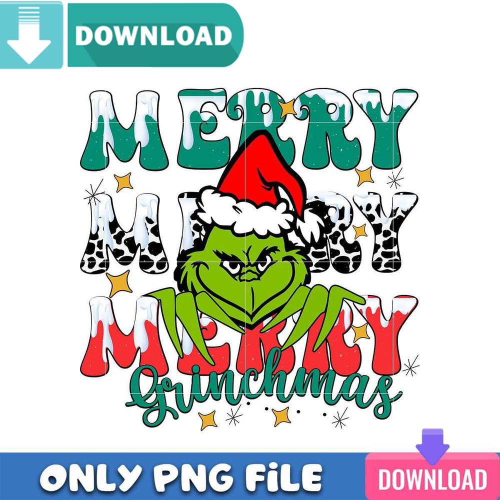 Merry Grinchmas PNG Perfect Files Design Download.jpg