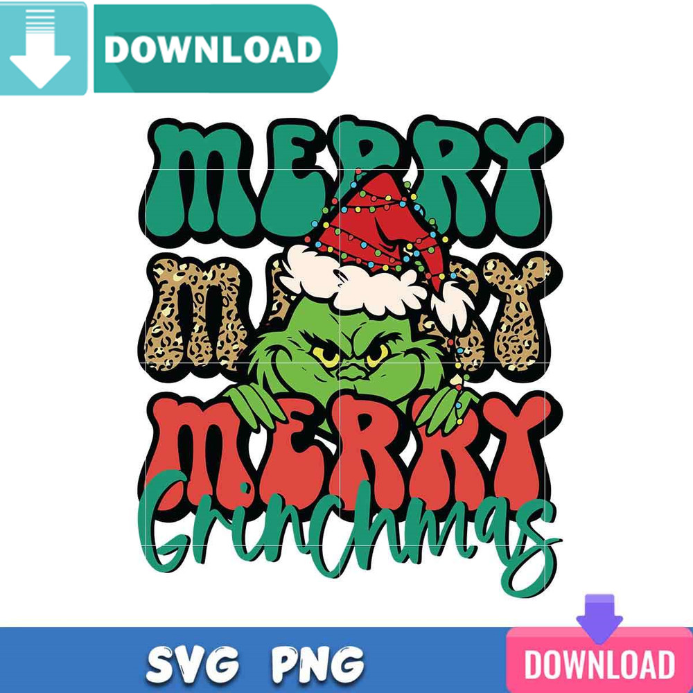 Merry Grinchmas SVG Best Files for Cricut Svgtrending.jpg
