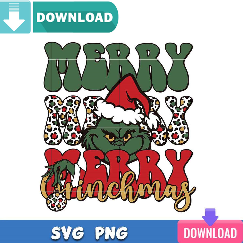 Merry Leopard Grinchmas SVG Best Files for Cricut Svgtrending.jpg