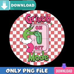pink grinch on off mode png best files design download