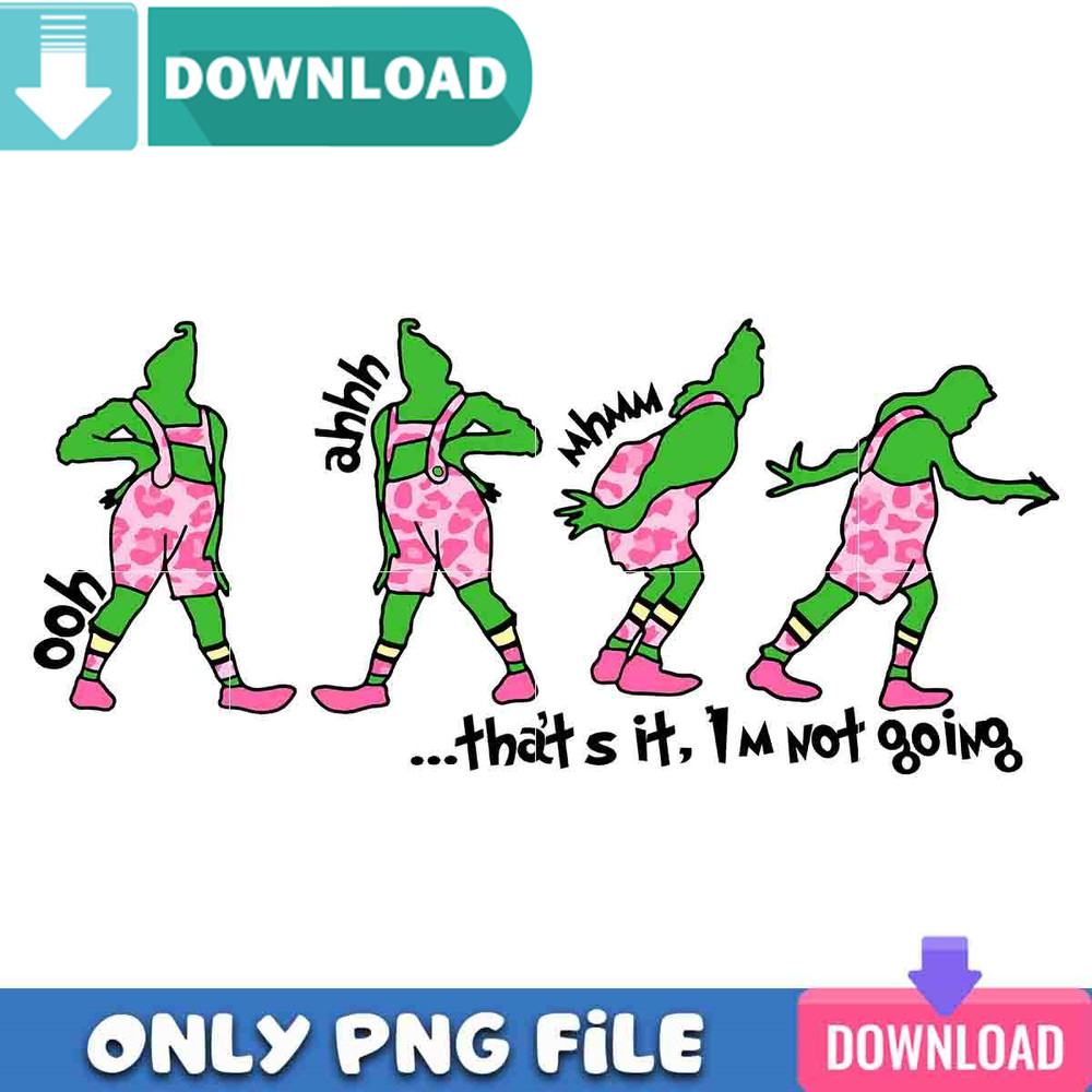 Pink Grinch Ooh Ahh PNG Perfect Sublimation Design Download.jpg