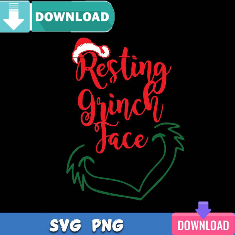 Resting Grinch Face SVG Best Files for Cricut Svgtrending.jpg