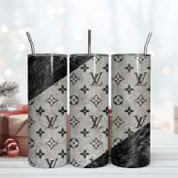 lv 20oz skinny tumbler luxury, fashion designer gift tumbler, fashion girl travel tumbler, fashion women tumbler, fashio