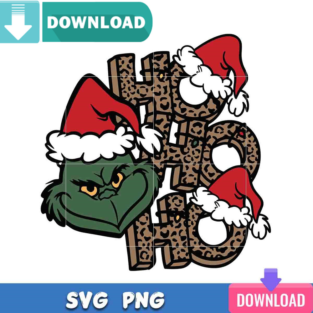 Hohoho Grinchmas SVG Best Files for Cricut Svgtrending.jpg