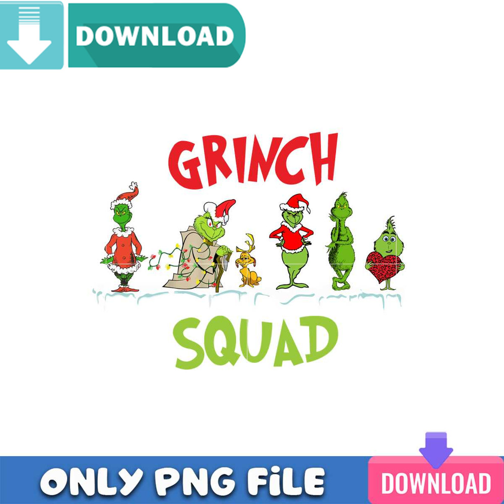 The Grinch Christmas PNG Perfect Sublimation Design Download.jpg