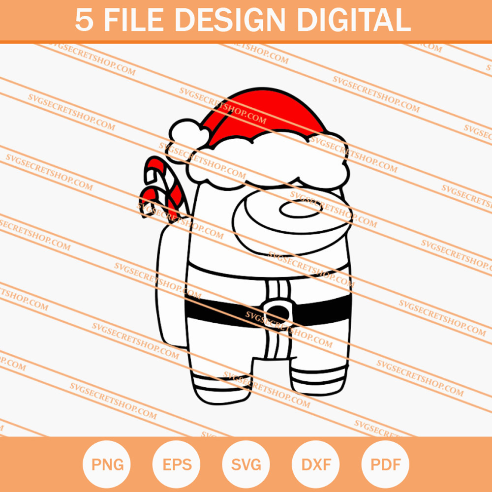 Among Us Santa Christmas SVG, Santa Christmas SVG, Christmas SVG - SVG Secret Shop.jpg