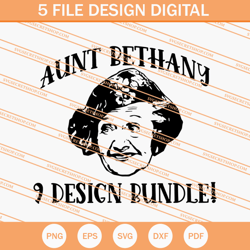 Aunt Bethany 9 Design Bundle SVG, Aunt Bethany SVG, Christmas SVG