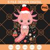 Axolotl Christmas Gaming PNG, Axolotl Wearing Santa Hat PNG, Christmas Gift Ornaments PNG - SVG Secret Shop.jpg