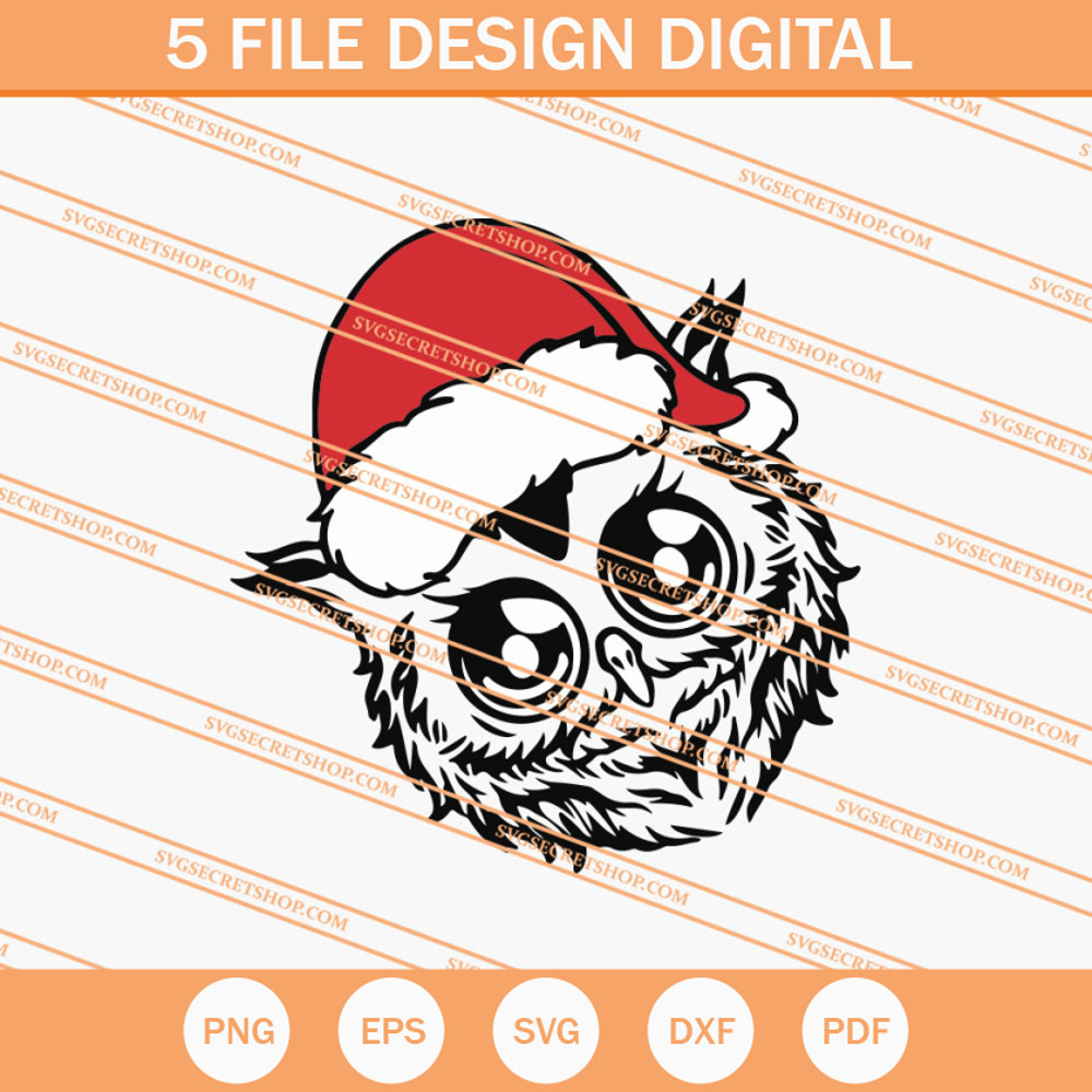 Baby Owl Santa Hat SVG, Baby Owl SVG, Christmas SVG - SVG Secret Shop.jpg