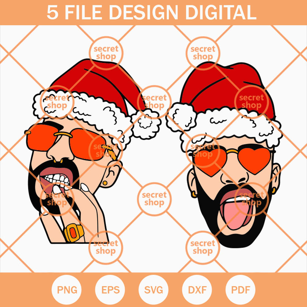 Bad Bunny Christmas SVG, Benito SVG, Merry Christmas SVG, Bad Bunny SVG - SVG Secret Shop.jpg
