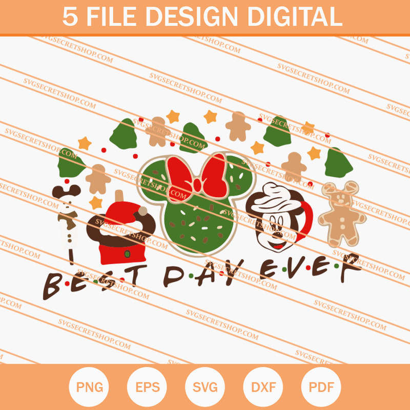 Best Day Ever Disney Christmas SVG, Christmas SVG, Disney SVG - SVG Secret Shop.jpg