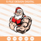 Buff Santa Claus SVG, Santa Claus SVG, Christmas SVG - SVG Secret Shop.jpg