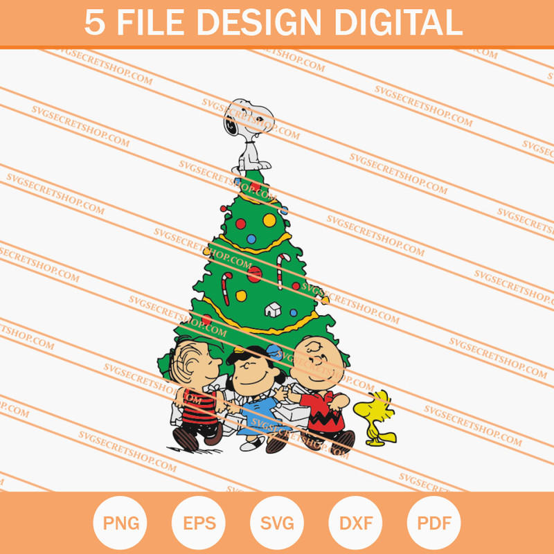 Charlie Brown And Friends Christmas SVG, Christmas SVG - SVG Secret Shop.jpg