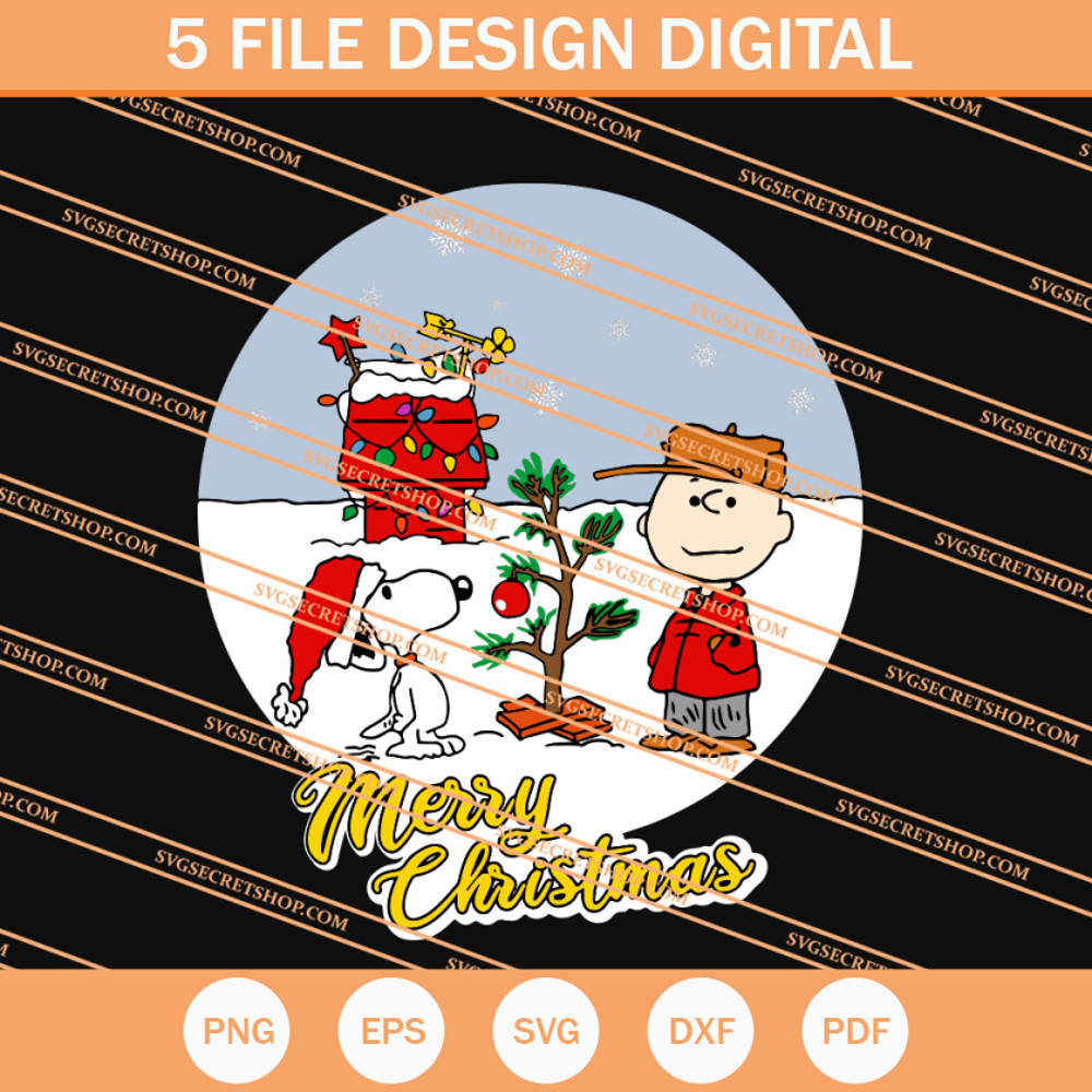 Charlie Brown And Snoopy Christmas SVG, Christmas SVG - SVG Secret Shop.jpg