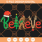 Christmas Bigfoot Believe SVG, Bigfoot Play Letter I SVG, Christmas Text SVG - SVG Secret Shop.jpg