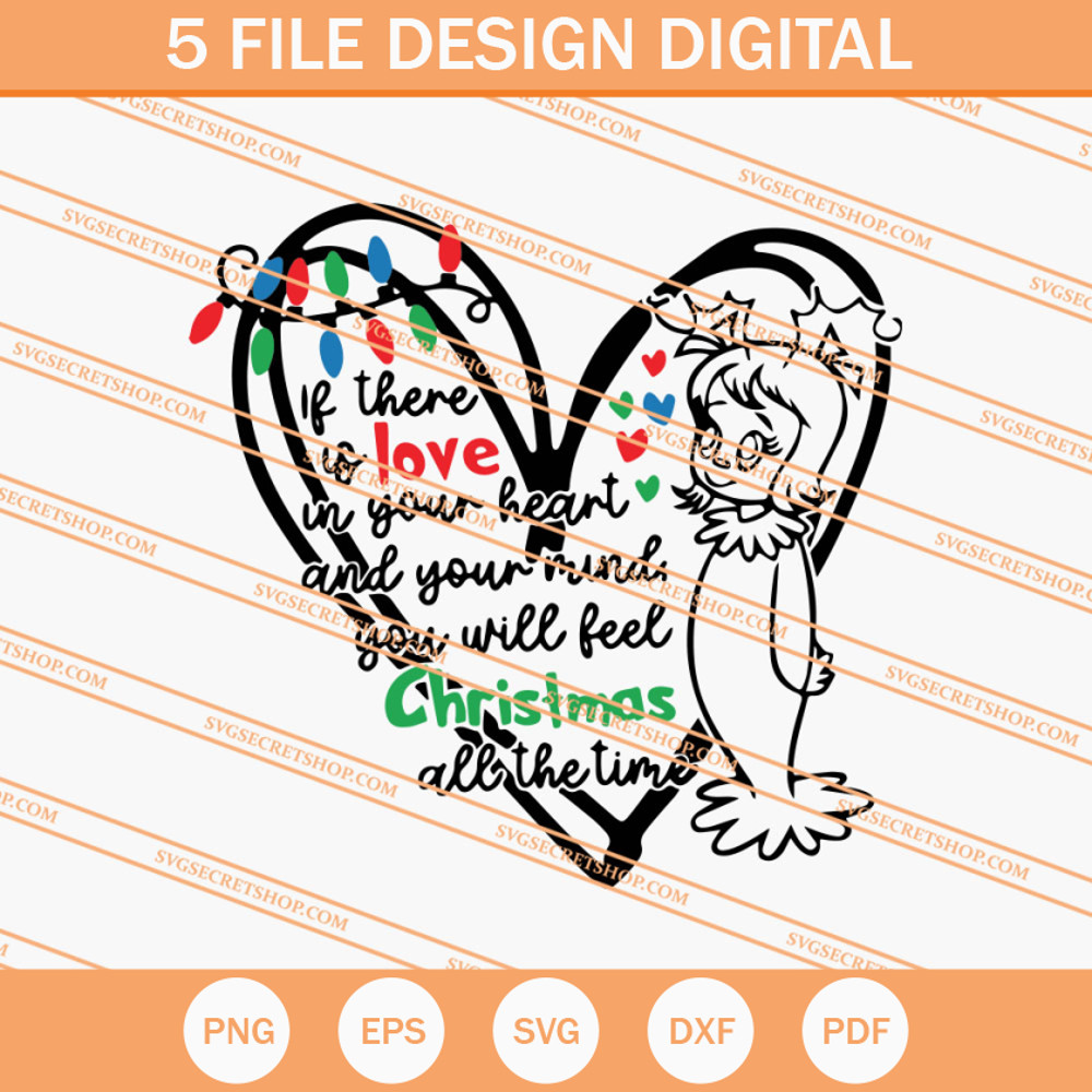 Christmas Love In Your Heart SVG, Christmas SVG - SVG Secret Shop.jpg