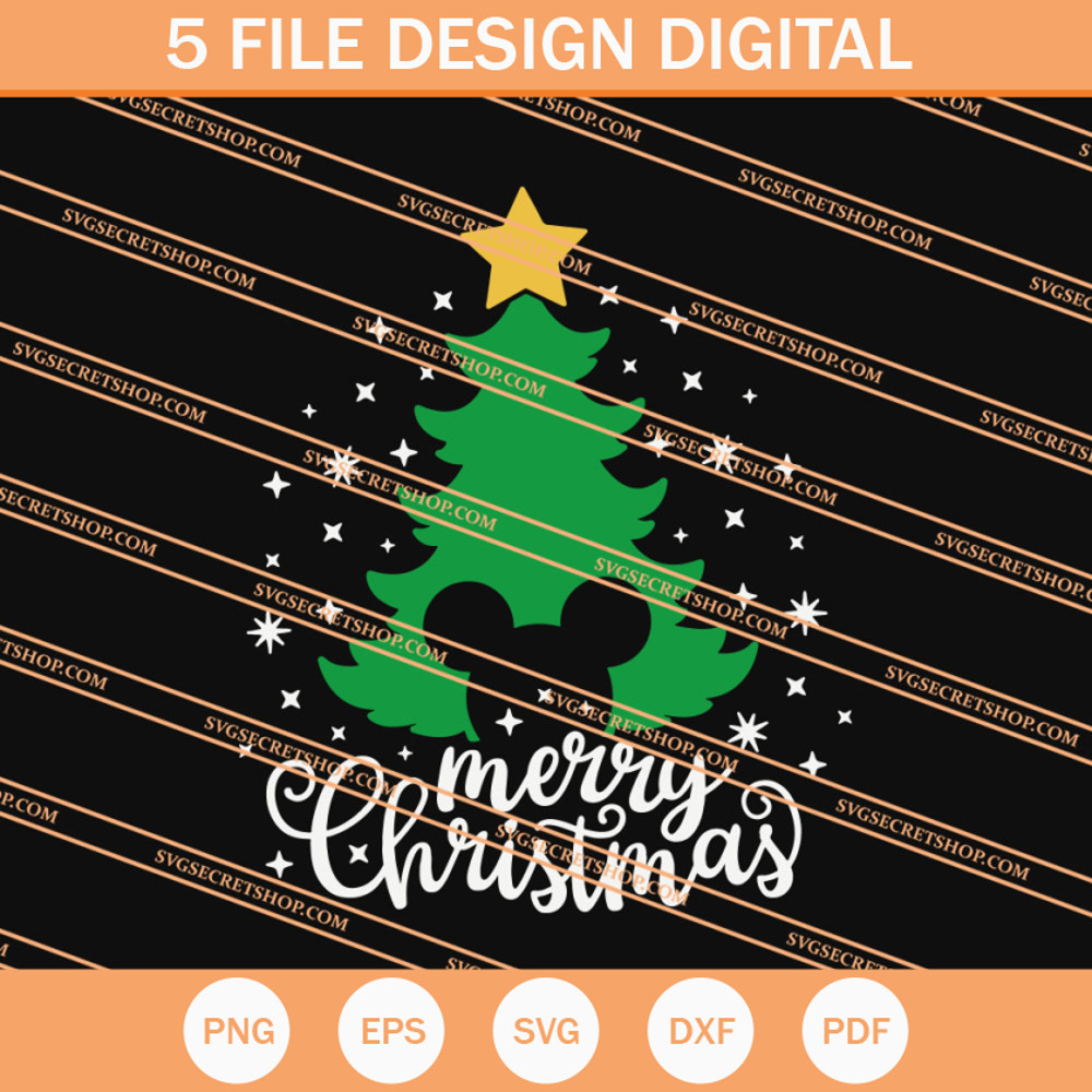 Disney Merry Christmas SVG, Disney SVG, Christmas SVG - SVG Secret Shop.jpg