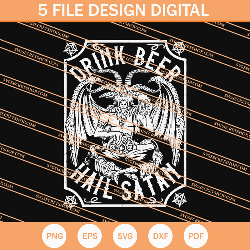 Drink Beer Hail Santa SVG, Santa SVG, Drink Beer SVG - SVG Secret Shop.jpg