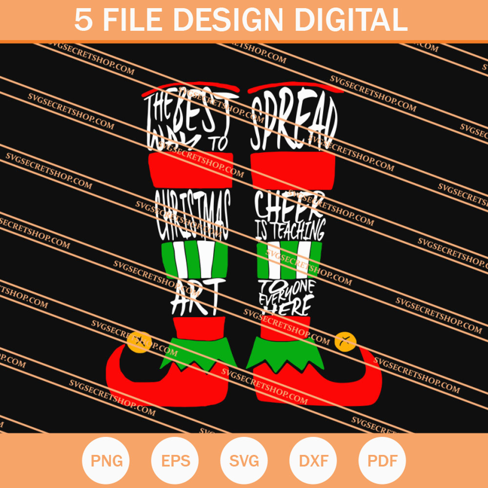 Elf Christmas SVG, Christmas SVG, Merry Christmas SVG - SVG Secret Shop.jpg