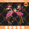 Flamingo Christmas Lighting PNG, Happy Couple Flamingo PNG, Christmas Santa Hat PNG - SVG Secret Shop.jpg