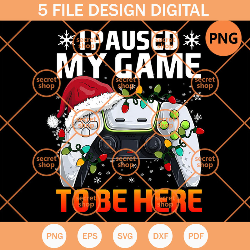 Game Control Christmas PNG, Game Control Bling Bling PNG, Play Game Christmas Time PNG - SVG Secret Shop.jpg