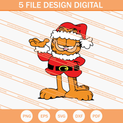 garfield christmas svg, christmas svg, garfield svg, funny svg