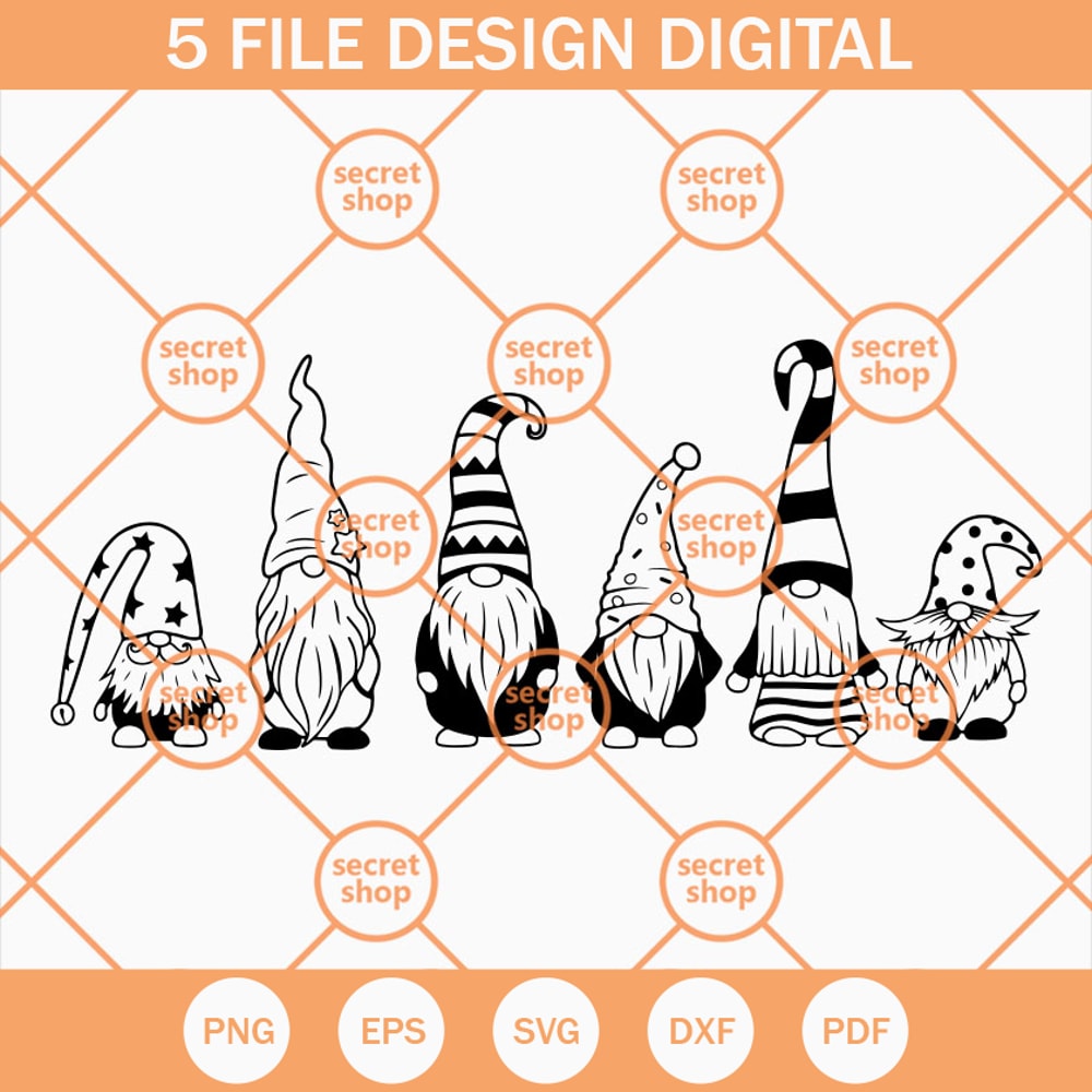 Gnome Christmas SVG, Scandinavian Folklore SVG, Christmas Decoration SVG, Christmas Symbol SVG - SVG Secret Shop.jpg