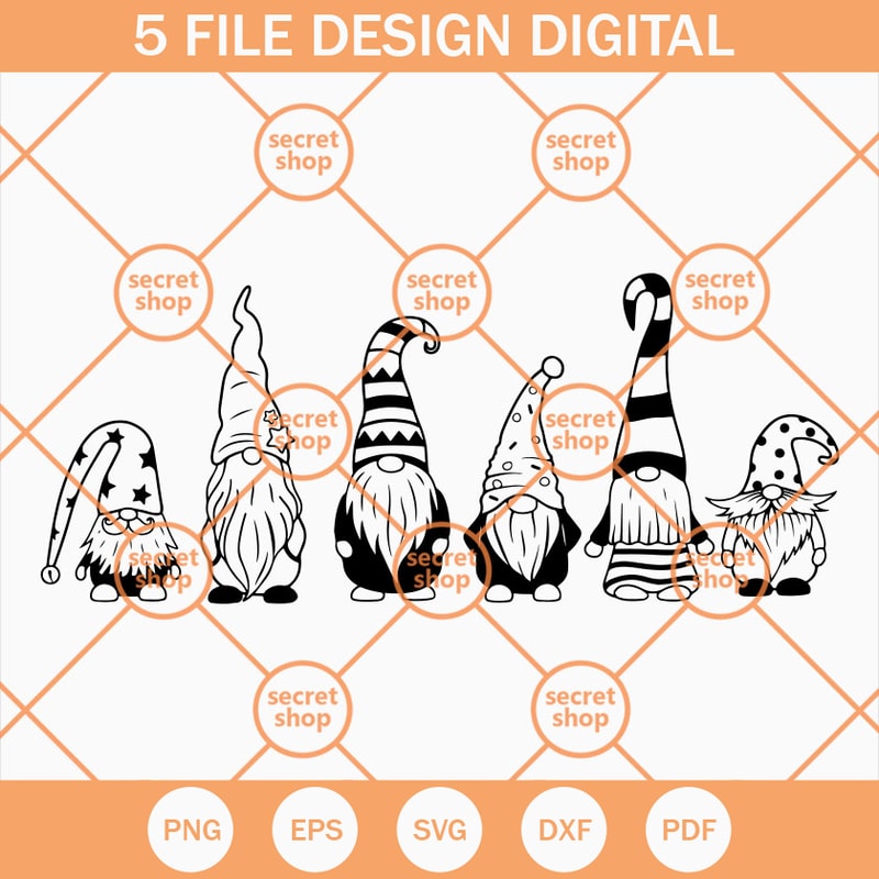 Gnome Christmas SVG, Scandinavian Folklore SVG, Christmas Decoration SVG, Christmas Symbol SVG - SVG Secret Shop.jpg