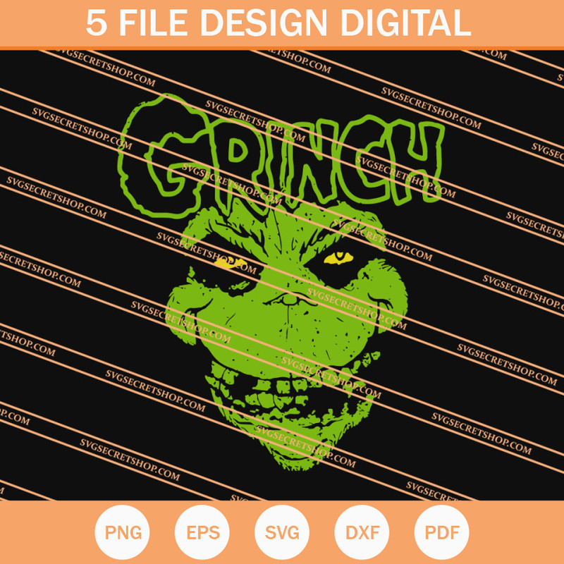 Grinch SVG, The Grinch SVG, The Grinch Movie SVG, Movie SVG - SVG Secret Shop.jpg