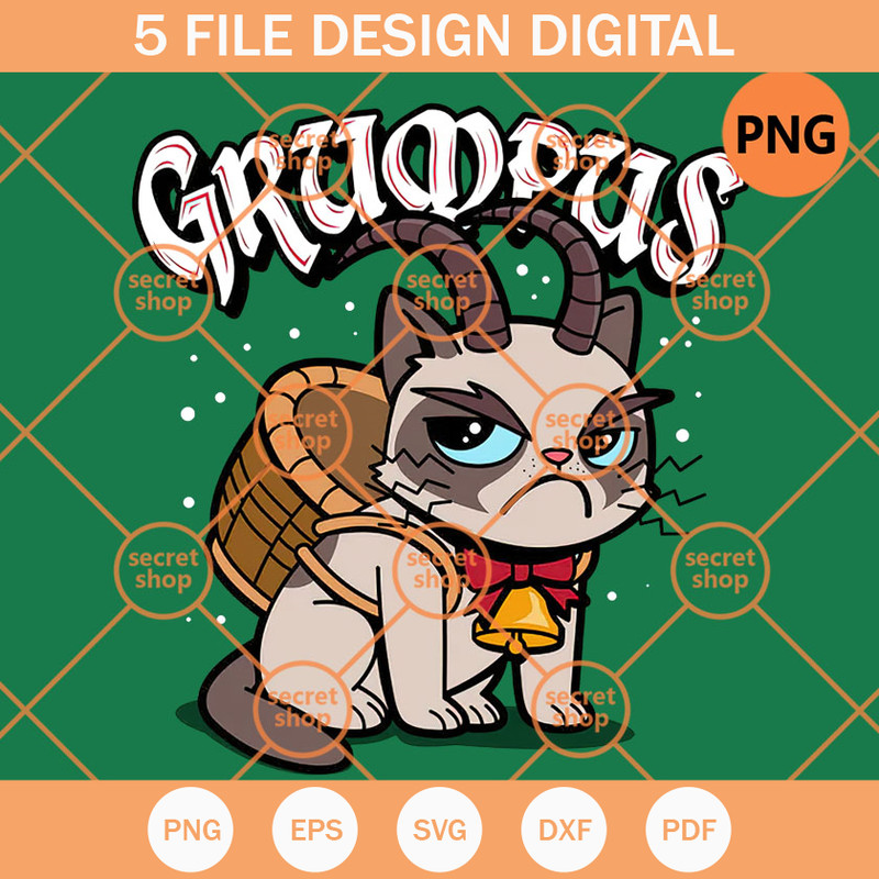 Grumpus PNG, Cute Grumpus PNG, Bling Bling Ornaments PNG - SVG Secret Shop.jpg