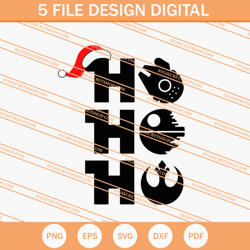 ho ho ho star wars christmas svg, christmas svg