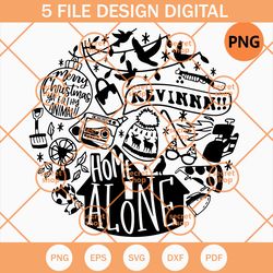 home alone christmas svg, home alone svg, comedy film svg, family movie svg