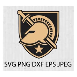 army black knights svg png jpeg dxf digital cut vector files for silhouette studio cricut design