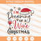 I'm Dreaming Of A Wine Christmas SVG, Christmas SVG - SVG Secret Shop.jpg