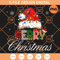 Merry Christmas Santa Hat Lights PNG, Merry Christmas Ornament PNG, Christmas Snowflakes PNG - SVG Secret Shop.jpg