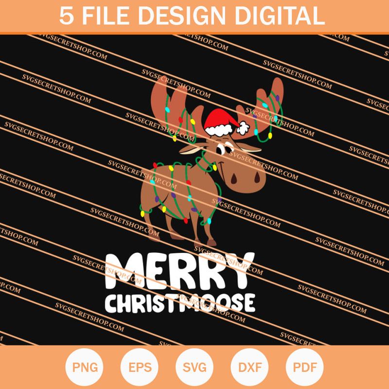 Merry Christmoose SVG, Christmas SVG, Moose SVG - SVG Secret Shop.jpg